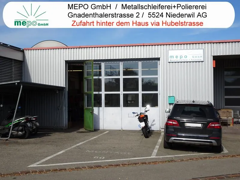 mepo metallschleiferei poliererei iederwil schweiz eingang hubelstrasse niederwill 00